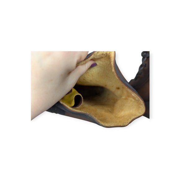 Steel Shank Nesco Deluxe Insulated Tall Work Boots Men's Size 10 Brown & Black - Picture 7 of 11